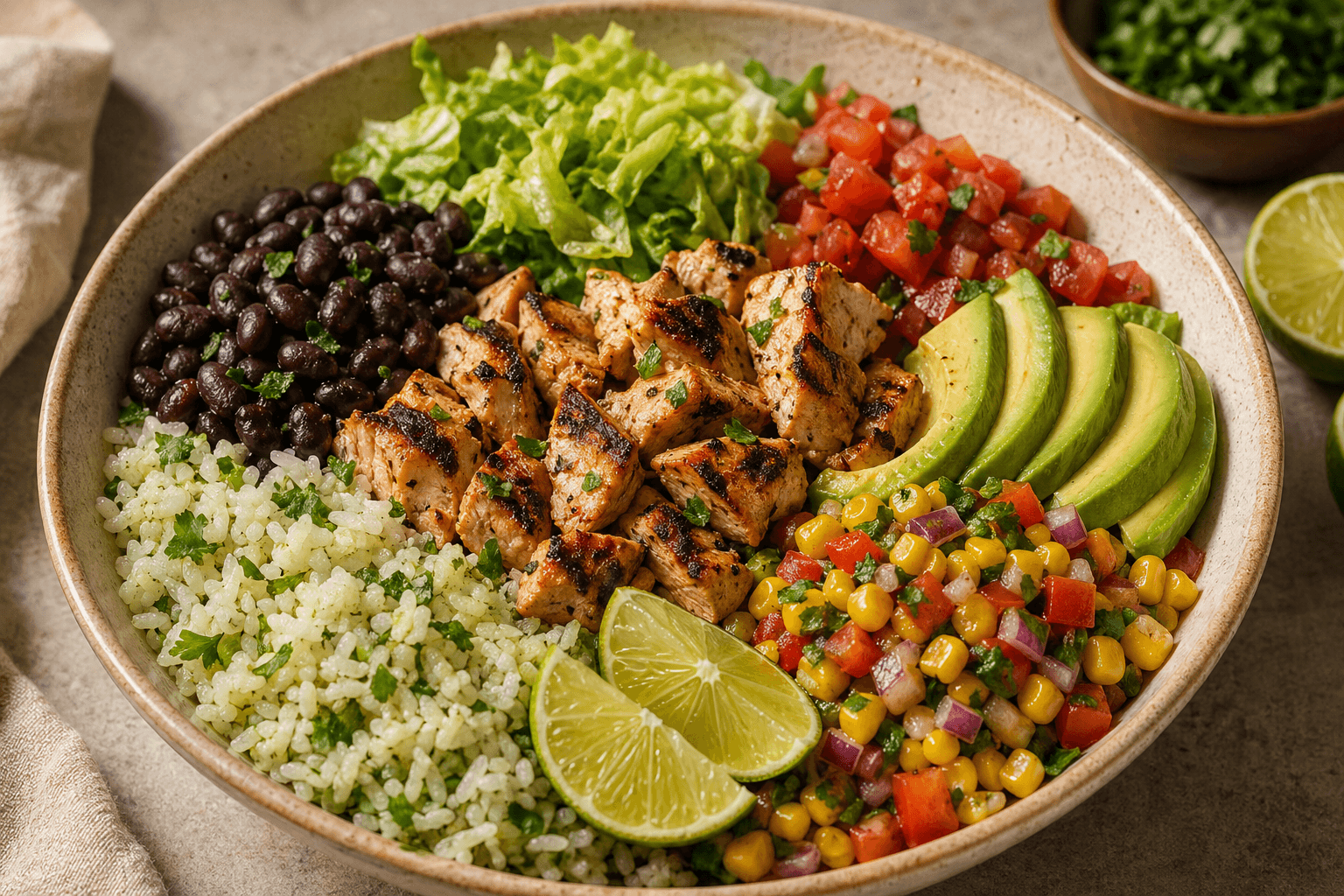 Chipotle Lime Shrimp Rice