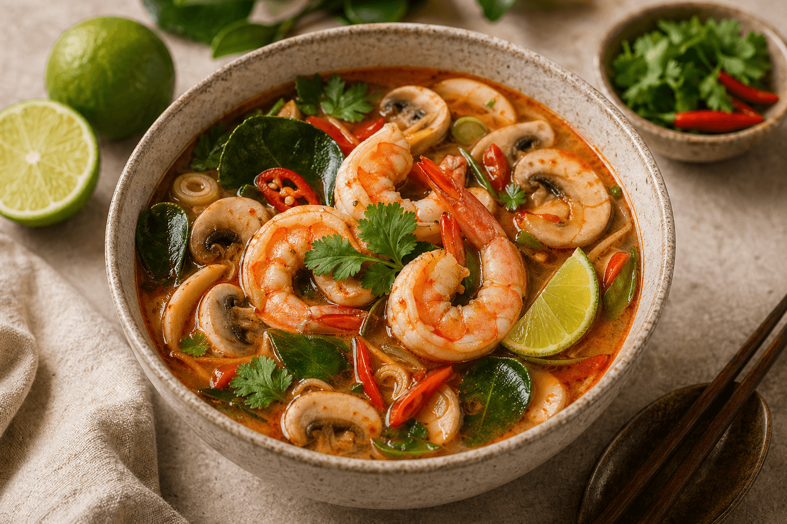 Thai Coconut Chicken Soup